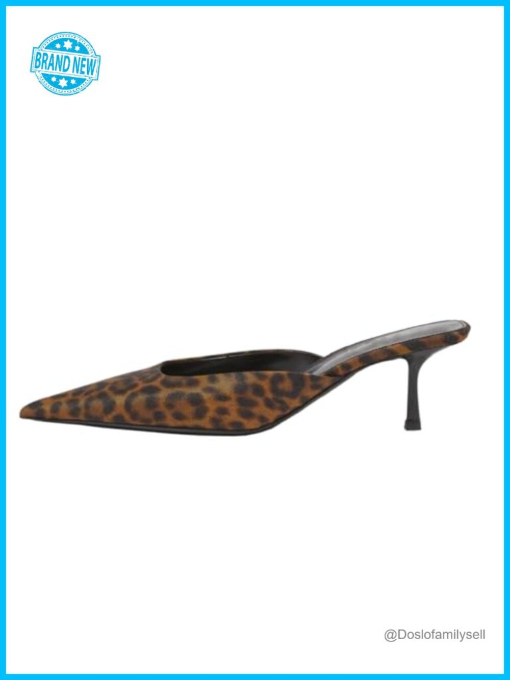 Kitten Heel Mules Slip On Pointed Toe Slingback Semi Formal Wedding Party Heels